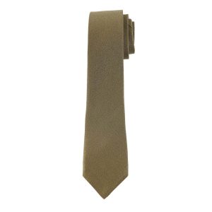 Krawat koloru khaki wzór 306/MON