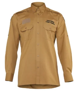 Koszula służbowa PSP z długim rękawem
