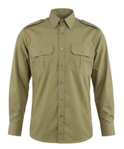 Koszula męska koloru khaki wzór 310/MON - 41/185