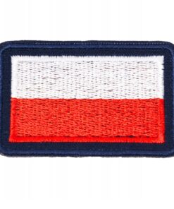Naszywka flaga Polski Policja